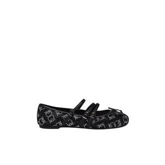 Pinko Pinko, Schoenen, Dames, Veelkleurig, 37 EU, Leer, Ballerina Total Paillettes