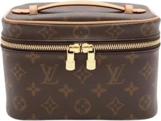 Louis Vuitton Pre-owned Monogram Handbag - Dames - Vintage Handtas - Bruin - ONE Size - Vintage