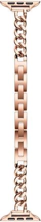 Posh Tech Nikki Stainless Steel Apple Watch Watchband in Rose Gold at Nordstrom, Size 40Mm