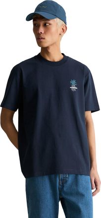 Marc O'Polo Denim T-Shirt MARC OPOLO DENIM, Herren, Gr. XXL, navy teal, Jersey, Obermaterial: 100% Baumwolle, relaxed fit normal, Rundhals, Shirts T-Shirt, relaxed fit 
