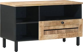 vidaXL Armarios De Almacenamiento Con Caj&oacute;n Marr&oacute;n 80 X 33,5 X 46 Cm Vidaxl