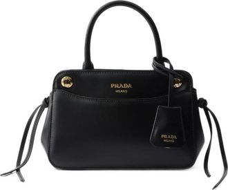 Prada Carry Mini Leather Handbag
