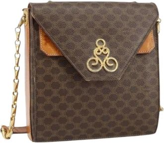 Celine Pre-owned Vintage Crossbody Tas - Dames - Vintage Schoudertas - Bruin - ONE Size - Vintage