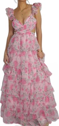 Amy Jane London Ofilia Maxi Dress In Pink