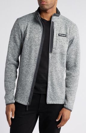 Columbia Sweater Weather Fleece Jacket in City Grey Heather at Nordstrom, Size Medium