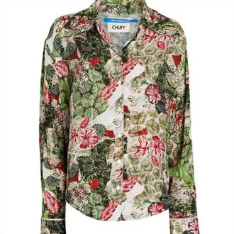 Chufy Womens Joyce Shirt In Juru Green