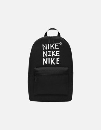 Nike Mens Nike Backpack Black Heritage Sports Gym Bag Boys Girls School Backpack Rucksack