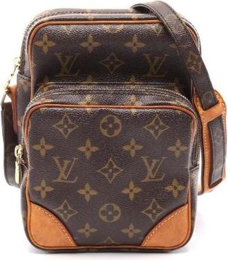Louis Vuitton Pre-owned Cross Body Bags, female, Brown, Size: ONE SIZE Pre-owned Coated canvas louis-vuitton-bags