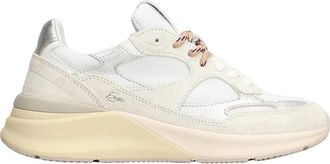 D.A.T.E. Fuga 20 Dragon - Dames - Sneakers - Wit - 38 EU - Katoen - Schoenen