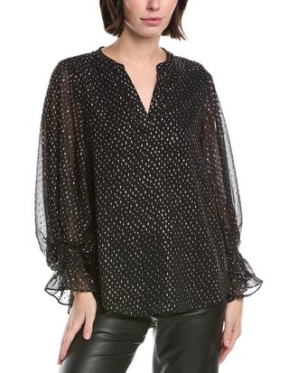 Vince Camuto Printed Blouse