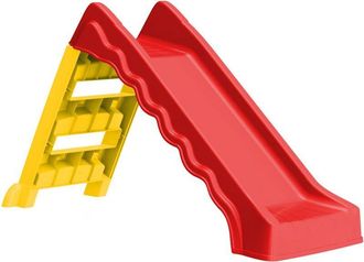 vidaXL Vidaxl - Scivolo Pieghevole Bambini per Interni e Esterni Giallo e Rosso