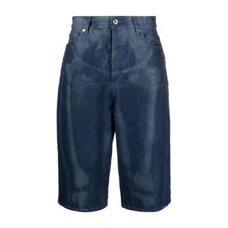 Off-white Denim Shorts - Heren - Denim shorts - Blauw - W32 - Denim - Korte Broeken