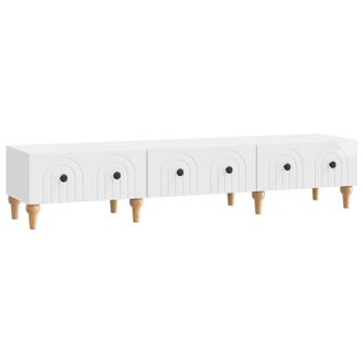 vidaXL Mueble De Tv Brillante 147 X 34,5 X 30 Cm Madera De Ingenier&iacute;a Vidaxl