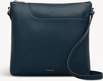 Radley London Teal Large Ziptop North-South Cross Body Bag Pockets AW25 Radley London