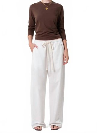 Citizens Of Humanity Aurora Pull On Pants In Cream
