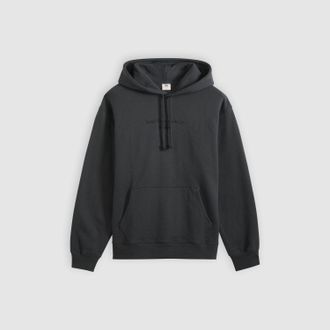 Levi's Relaxed Graphic Hoody voor heren in grijs