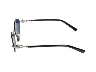 Tiffany & Co. Unisex 0tf3104d Rimless Metal Sunglasses Blue