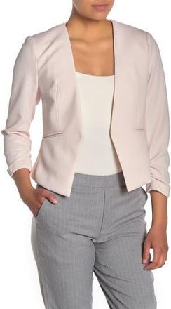 Amanda + Chelsea Pique Cropped Blazer in Blush at Nordstrom Rack, Size X-Small P
