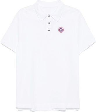 Canada Goose Polo in cotone con logo Canada Goose