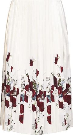 Khaite Anya Skirt - Dames - Midirokken - Veelkleurig - S - Leer - Rokken
