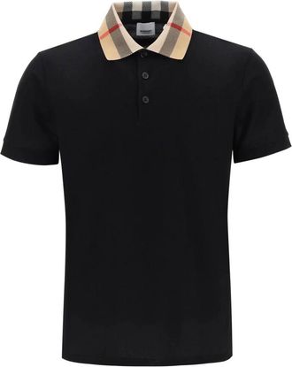 Burberry Cody Poloshirt - Heren - Polos - Zwart - S - Tops