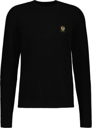 Belstaff Maglione Girocollo Watch - - Knitwear - Uomo - Nero - XL