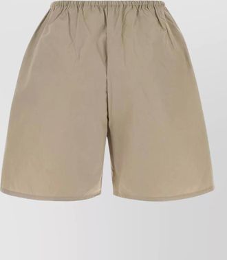 Miu Miu cotton blend knee-length bermuda shorts