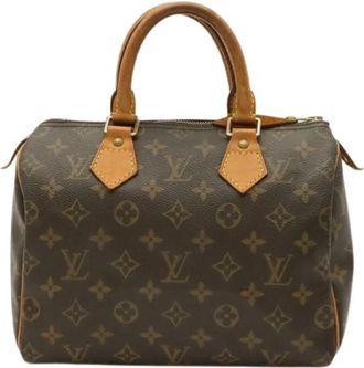 Louis Vuitton Pre-owned Speedy 25 Handtas - Dames - Vintage Handtas - Bruin - ONE Size - Leer - Vintage
