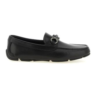 Ferragamo Heren, Schoenen, Zwart, Maat: 41 1/2 EU Leer