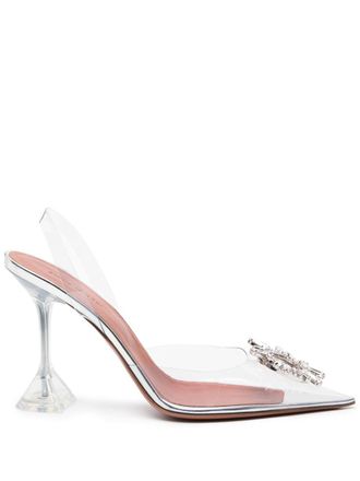 Amina Muaddi Womens With Heel