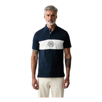 Hackett Heren, Tops, Blauw, Maat: XL Katoen