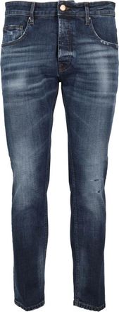 Don the Fuller Vintage Denim Jeans - Heren - Slim Fit Jeans - Blauw - W35 - Denim - Jeans