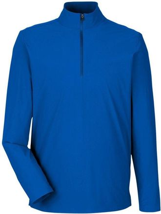 Devon & Jones CrownLux Performance Windsor Welded Quarter-Zip Pullover