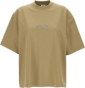 VETEMENTS Dames, Tops, Beige, Maat: XS Katoen