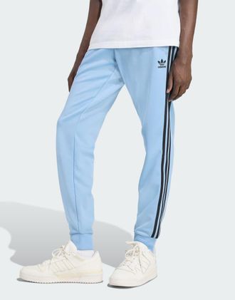 adidas Originals adicolor Classics Sst - Pantaloni sportivi blu cenere / nero
