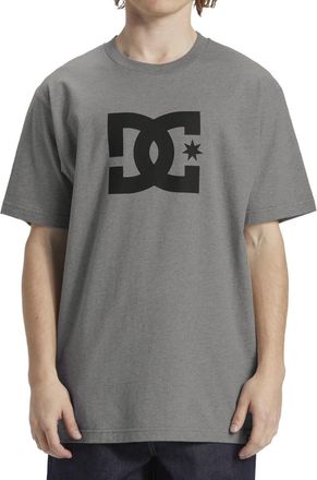 DC T-Shirt DC SHOES DC Star, Herren, Gr. L, grau (erdgrau), Obermaterial: 75% Walkfrottier, 25% Walkfrottier;, Shirts T-Shirt