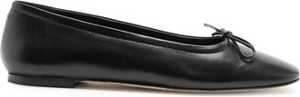Aeyde Aeyde Delfina Leather Ballet Flats - Black - 37 (IT37/ UK4)