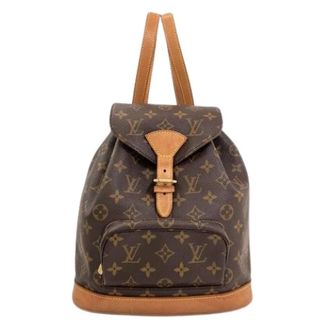 Louis Vuitton Pre-owned Backpacks, female, Brown, Size: ONE SIZE Pre-owned Monogram Backpack