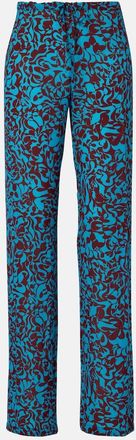 Dries Van Noten Pantaloni a gamba larga con stampa