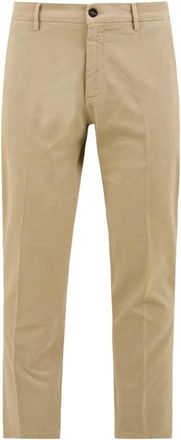 Siviglia Carducci Gabardine Broek - Heren - Chinos - Beige - W34 - Katoen - Broeken