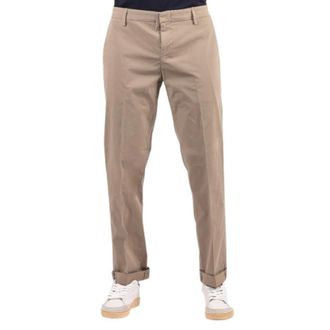 Dondup Chinos, male, Beige, Size: W32 Gaubert Chino