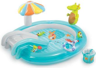 Intex Piscina Hinchable Cocodrilo Cm. 201x170x84 Intex