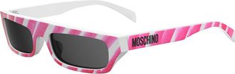 Moschino MOS047/S SDH/IR Womens Sunglasses White Size 53