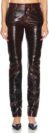Isabel Marant Lovis Pant In Cherry