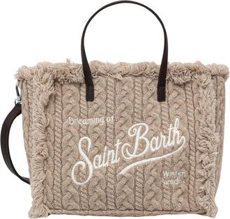 MC2 Saint Barth Colette Shopper - Dames - Tassen - Beige - Maat: ONE Size