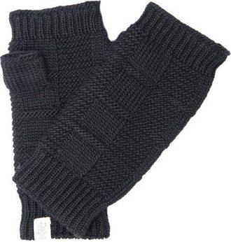 Nirvanna Designs Checkered Handwarmers in Black at Nordstrom
