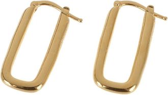 Jil Sander Orecchini rettangolari - Oro