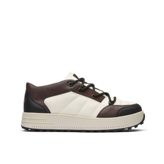 Swims Mens Snow Runner Low Sneakers In Brown/off White/black