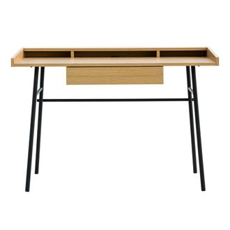 Kenay Home Escritorio efecto madera natural 60 cm x 120 cm
