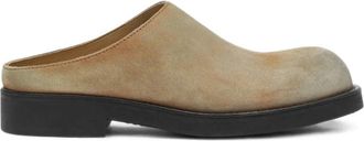 Maison Margiela Biker Washed Suede Mules